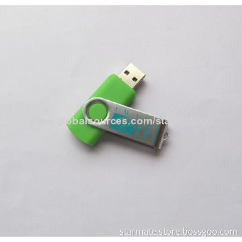 Swivel USB Drive, 128, 256, 512MB, 1, 2, 4, 8, 16, 32, 64GB Capacity